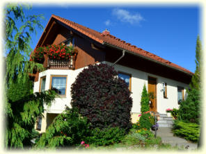Außenansicht unseres Hauses